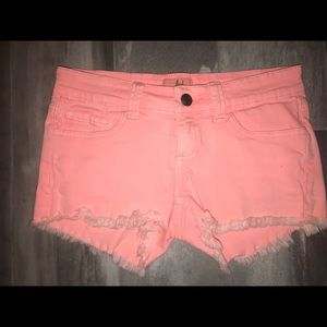 Pink shorts